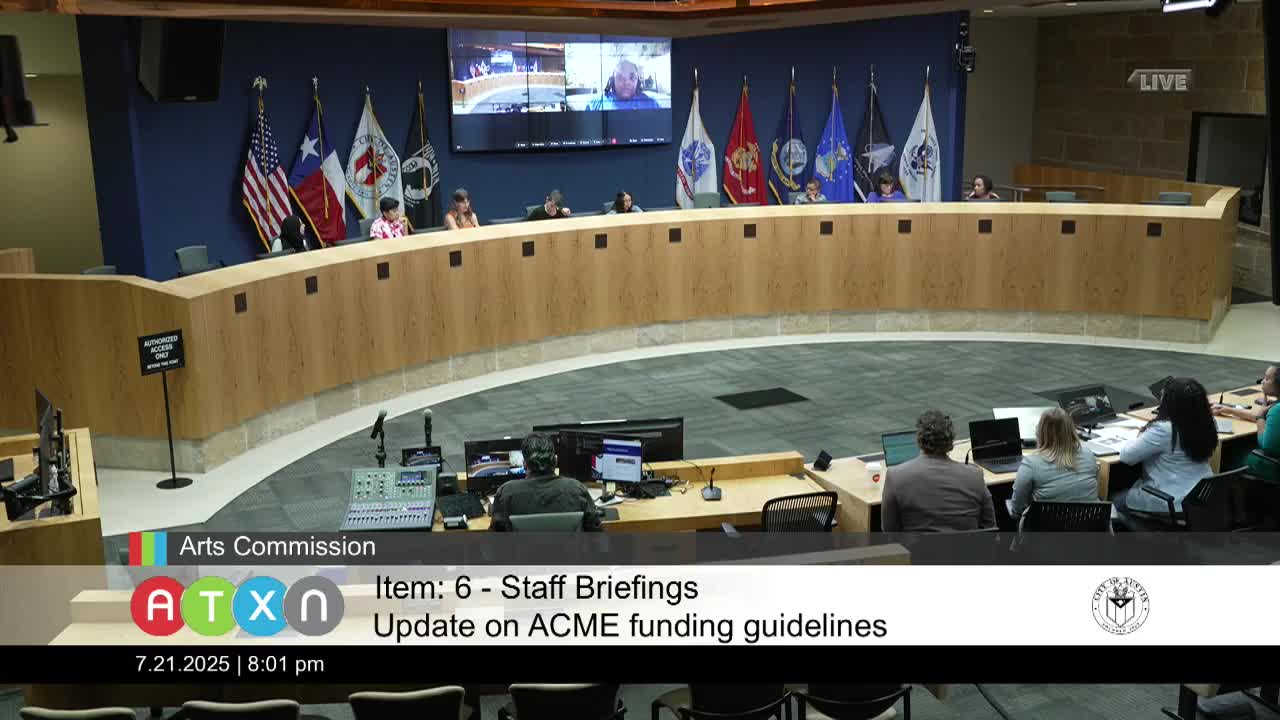 City Officials Outline Grants Rollout Timeline and New Funding Policies
