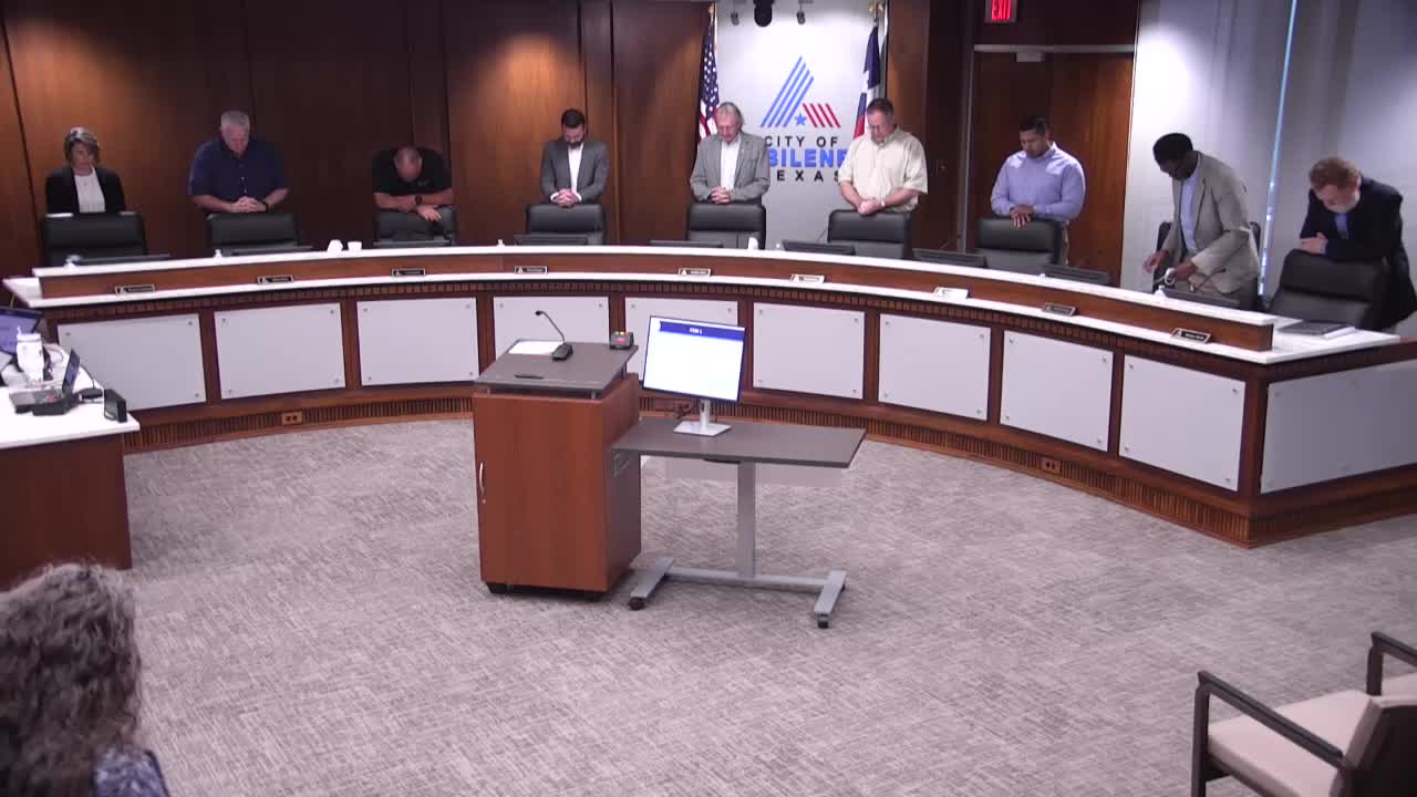 Abilene City Council Hosts Public Comment Session on Budget Insights