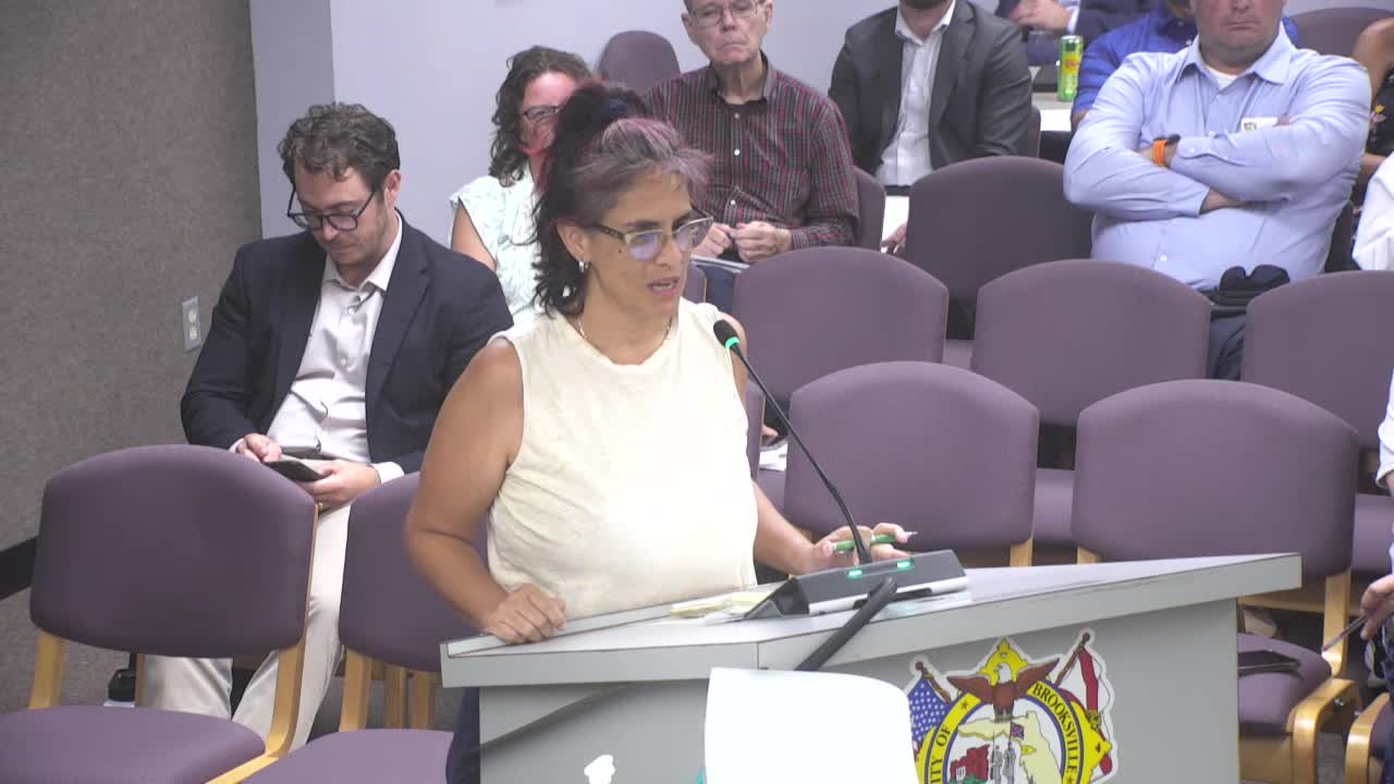 Duke Energy Officials Address Brooksville Council on Rising Electricity Costs