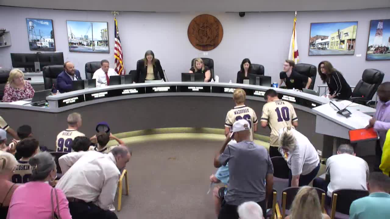 Brooksville Council Awards Beautification Prize to Historic Hardware Store