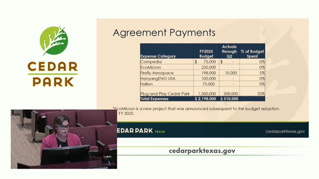 Cedar Park Economic Development Reports 270 Leads and $15B in Investments
