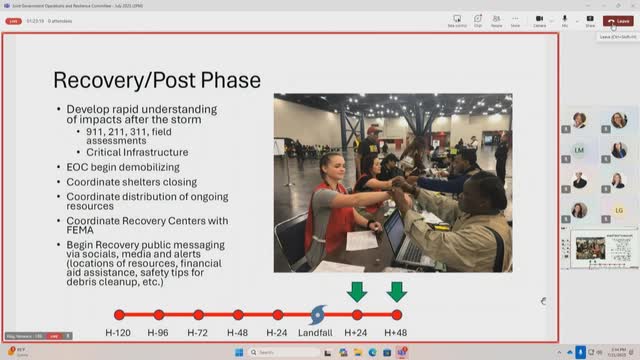 Houston Officials Stress Importance of Emergency Preparedness and Community Resilience