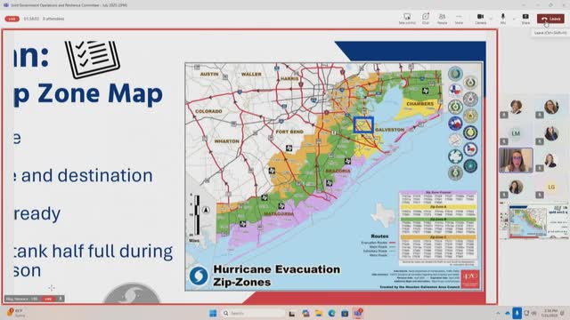 Councilor Thomas proposes alternative locations for community emergency distribution points