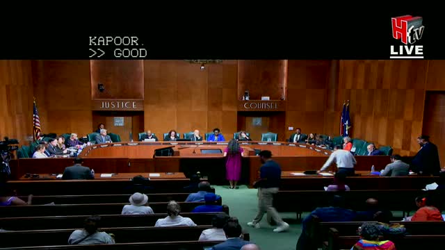 Houston Council Members Address Housing Concerns Amid $50M Disaster Relief Fund Allocation