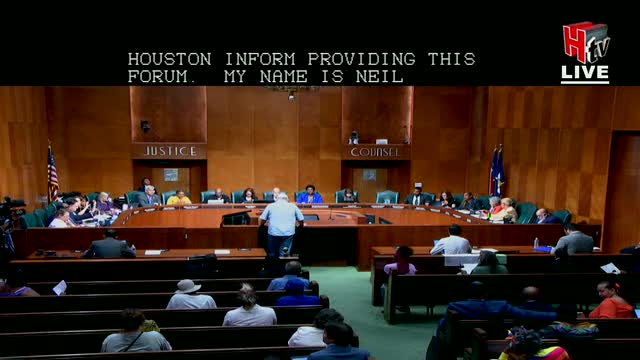 Houston Council Debates Civility Ordinance and Unhoused Accountability Measures