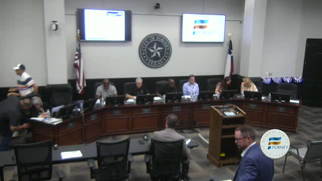 Forney City Council holds special workshop meeting with prayer and pledge