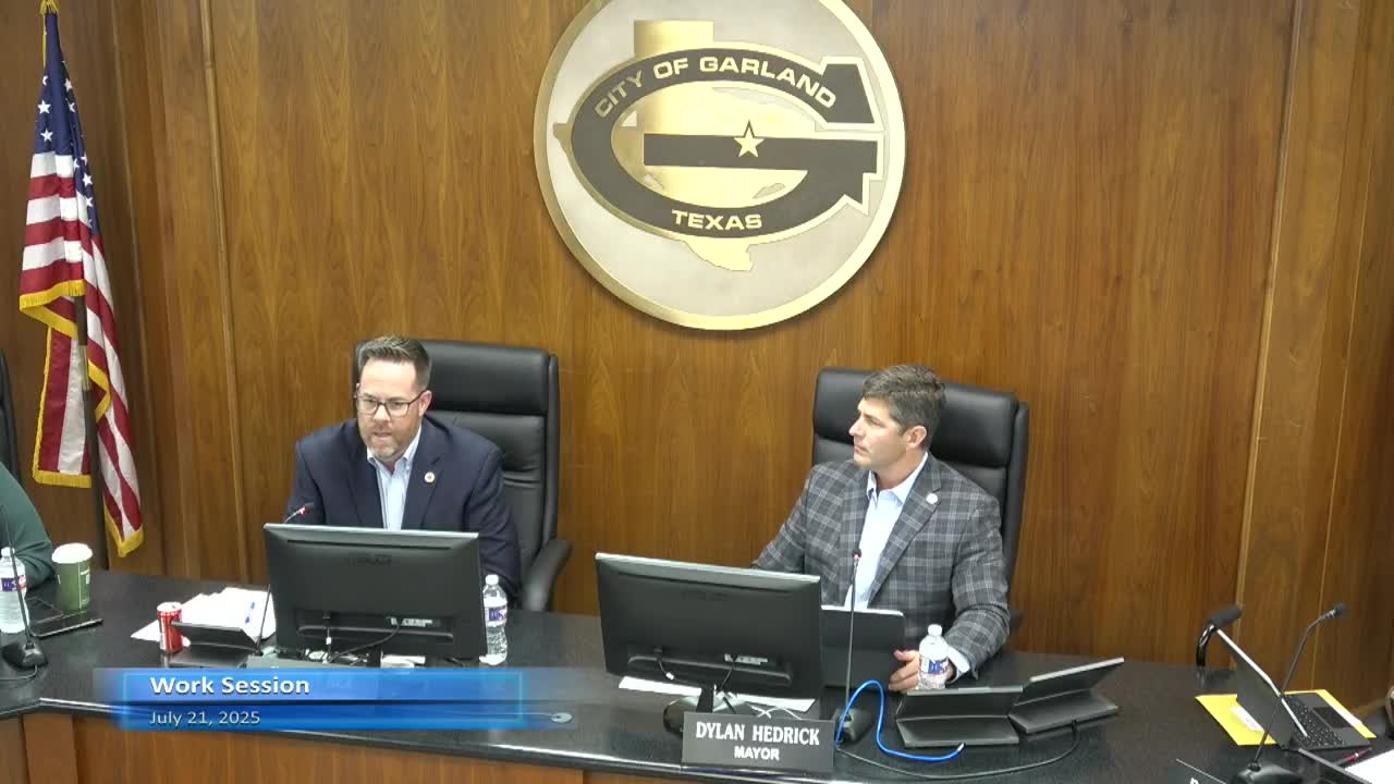 Garland City Council Addresses Spring Creek Forest Preserve and Sewer Line Conflict