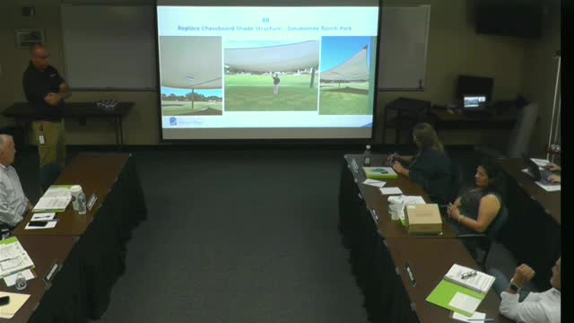 Park Board Considers Shade Options for Community Park Improvement Plans