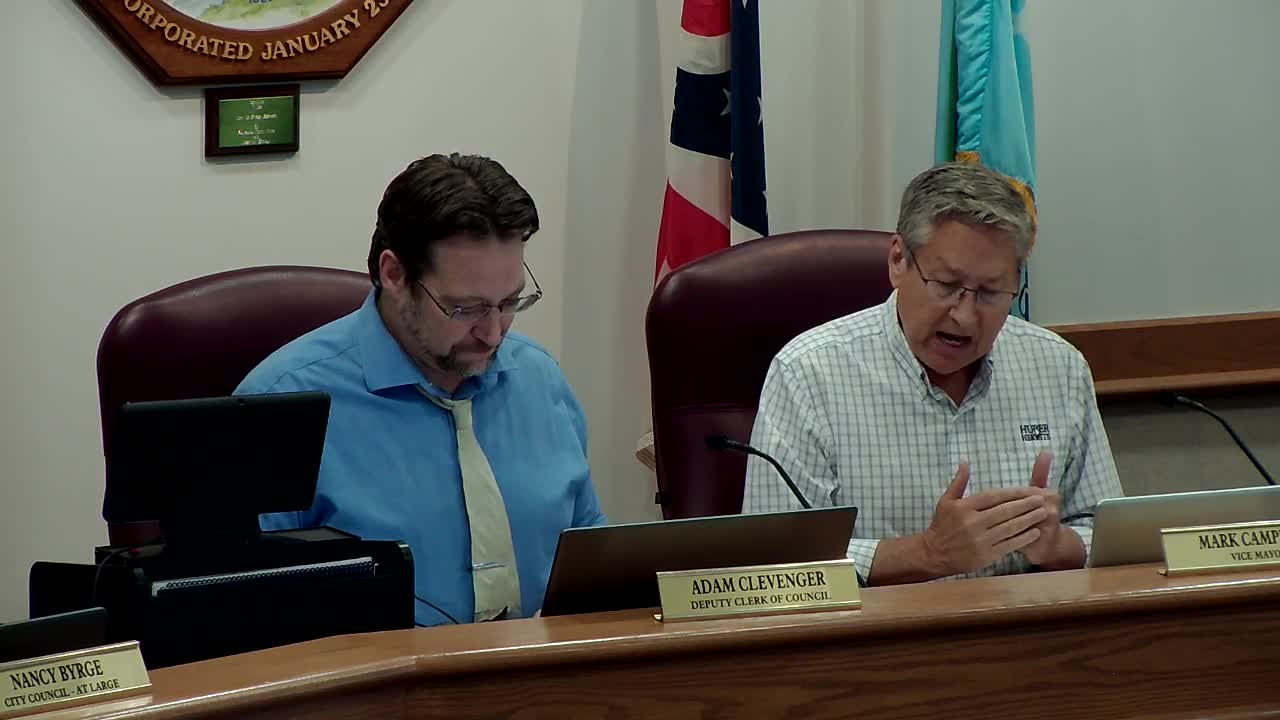 City Manager Reports GFOA Achievement and $20K Grant During Council Meeting