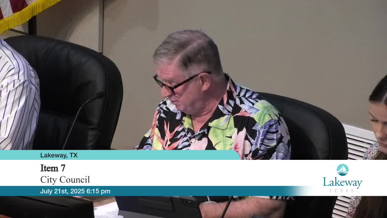 Lakeway City Council Approves $85,200 for 52 Weekly Mowing Visits at Serene Hills