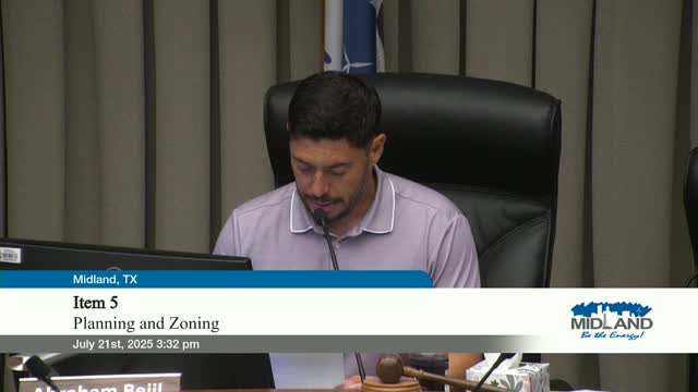 Midland Commissioners Approve Zone Change for Urgent Care Facility on Veil Parkway