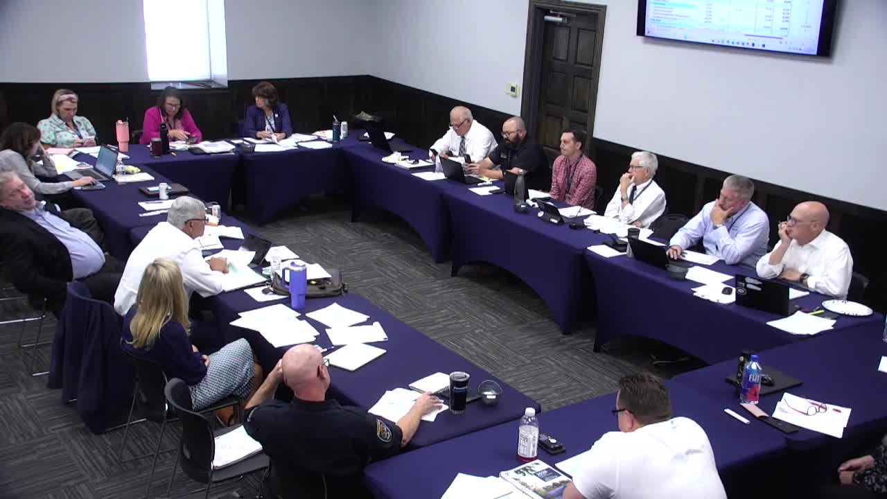 Budget Meeting Explores Funding for School Resource Officer Position