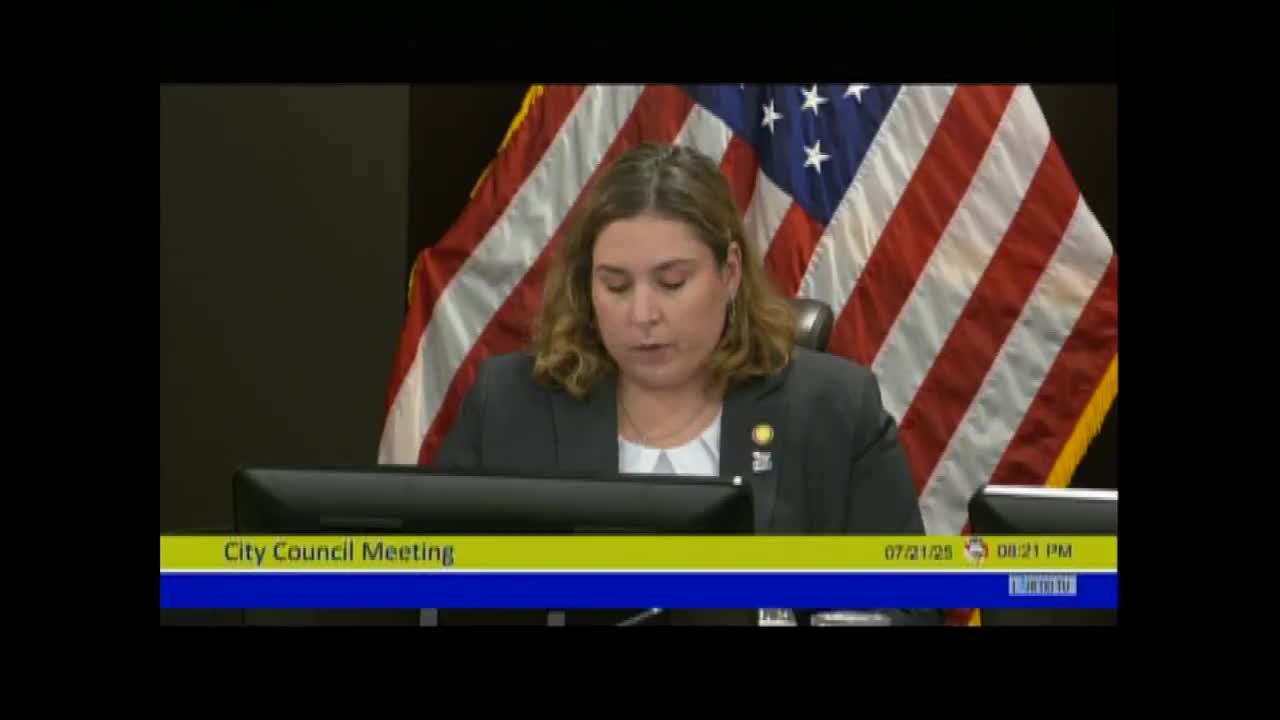 City Council Debates Resolution Approval Without Finalized Grant Policy