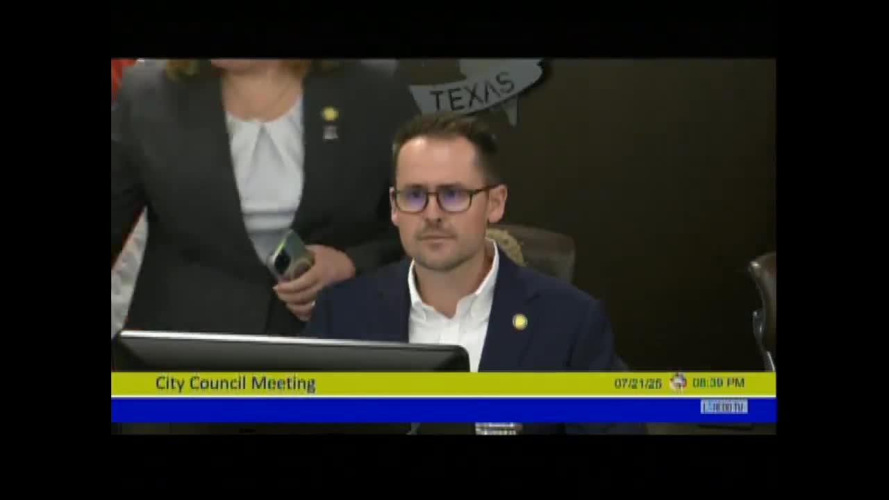Noyna Hosa Presents Financing Plan to Madison City Council