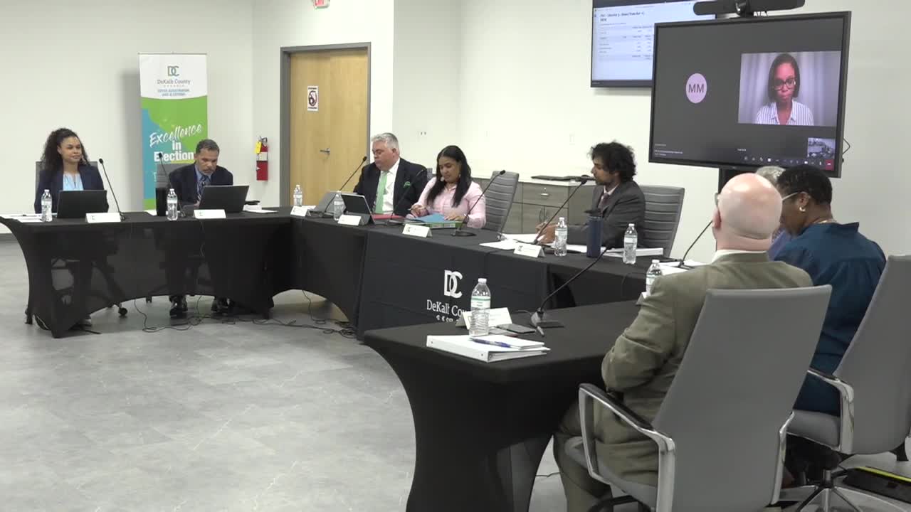 Board Introduces New Attorney Clark Candler and Howard University Student Kaitlyn Hardaway