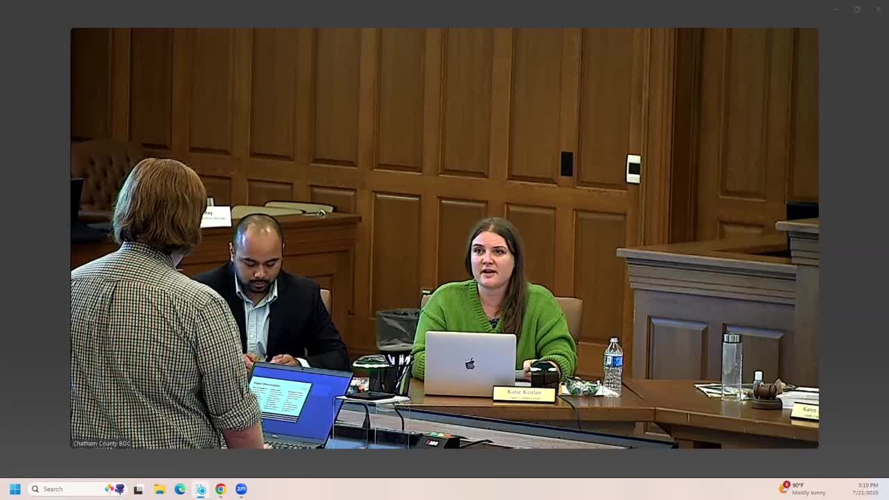 Chatham County Commissioners Discuss Affordable Housing Solutions and ADU Opportunities