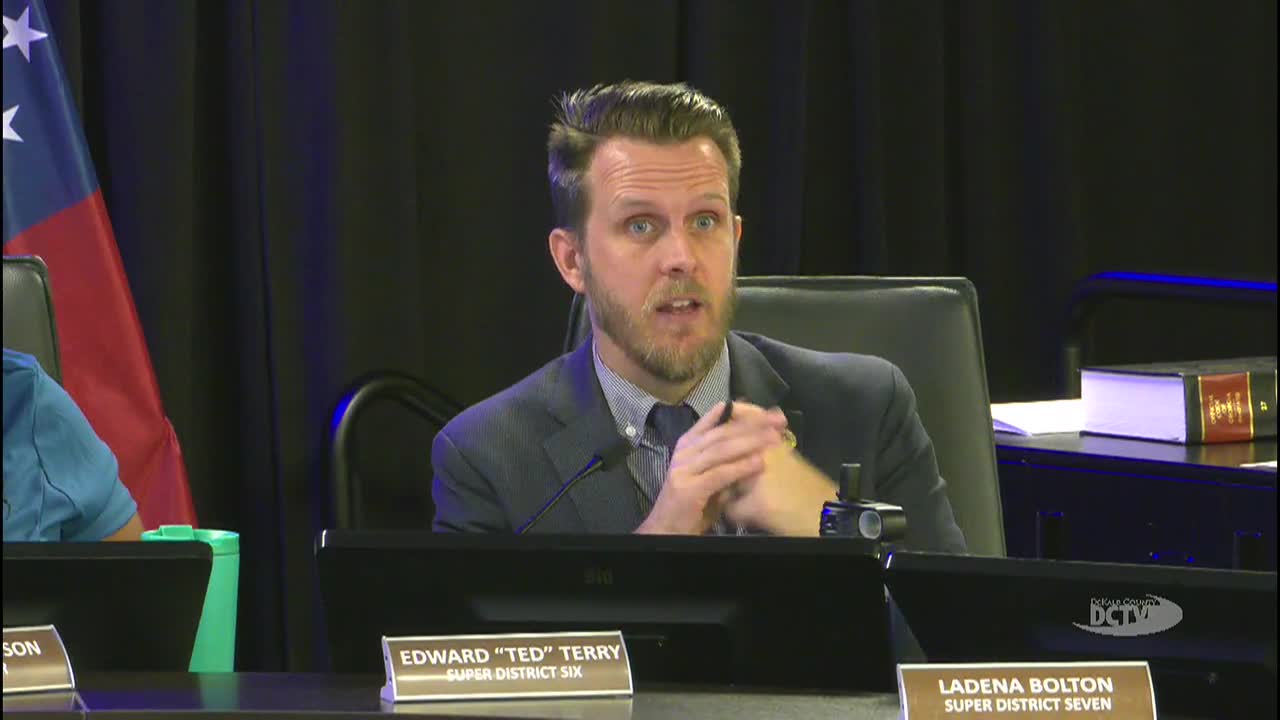 DeKalb County Commissioners Advance Water Bill Amnesty Program and Budget Discussions