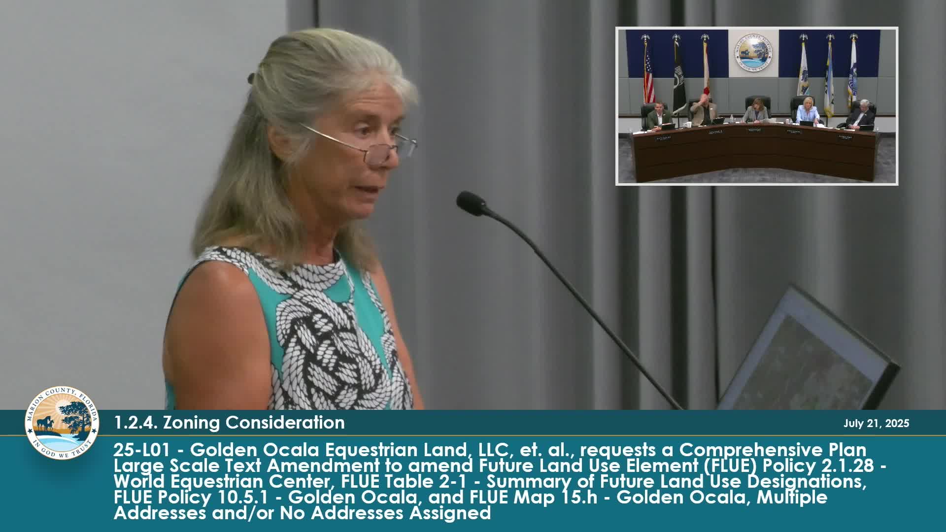 Local Resident Advocates for Continued Horse Activity Access and Land Protections
