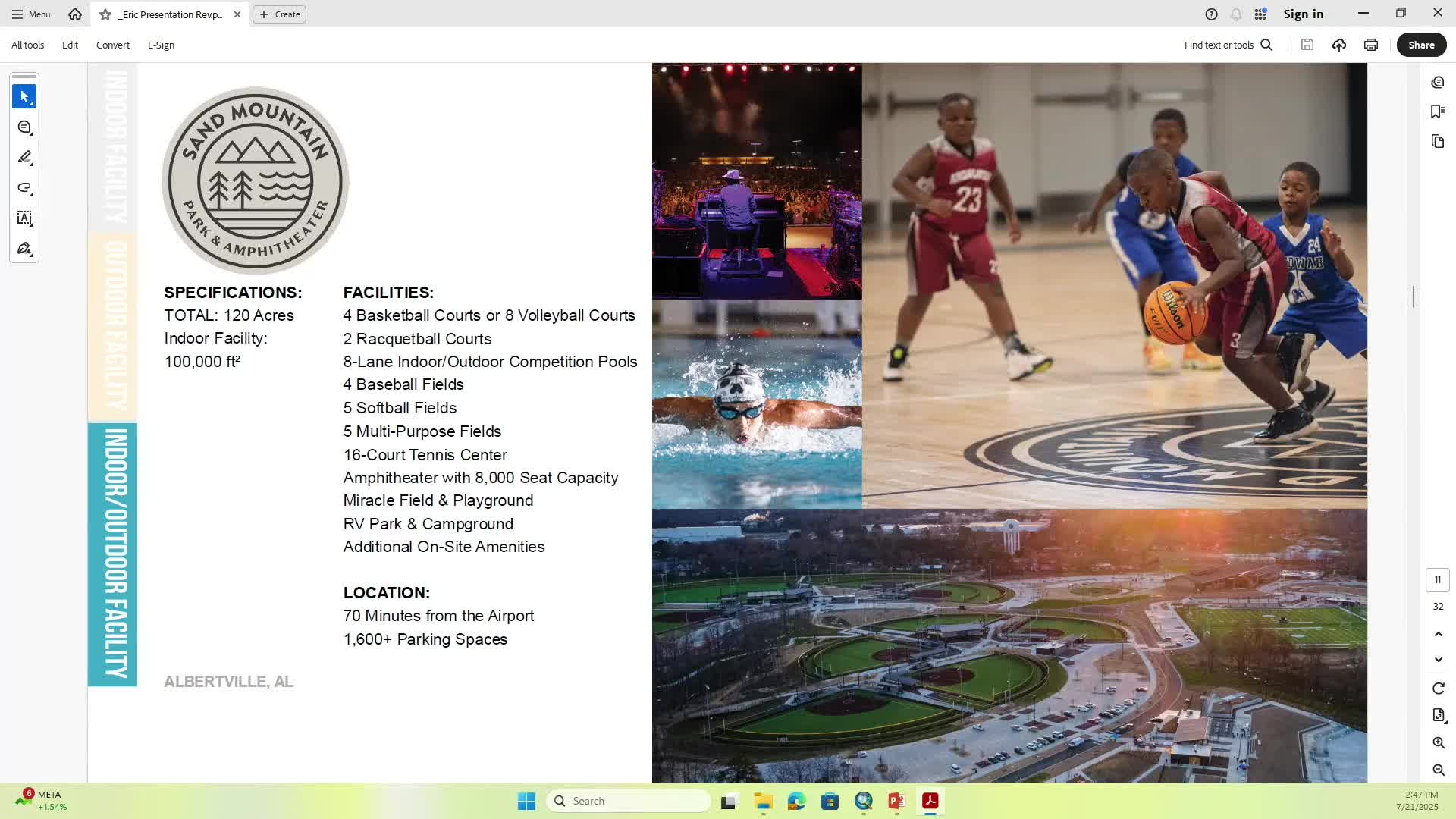 Commissioners Discuss Proposed Sports Complex Development at World Equestrian Center