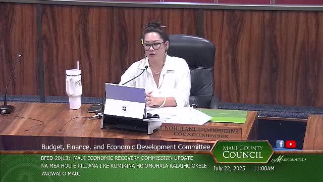 Maui Council Discusses Rising Home Construction Costs and Historic District Reconstruction Challenges