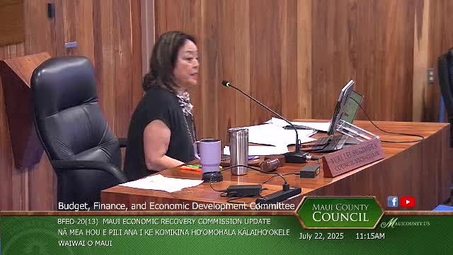 Maui County Council Defers Bill 81 for Further Discussion on Enforcement and Reporting