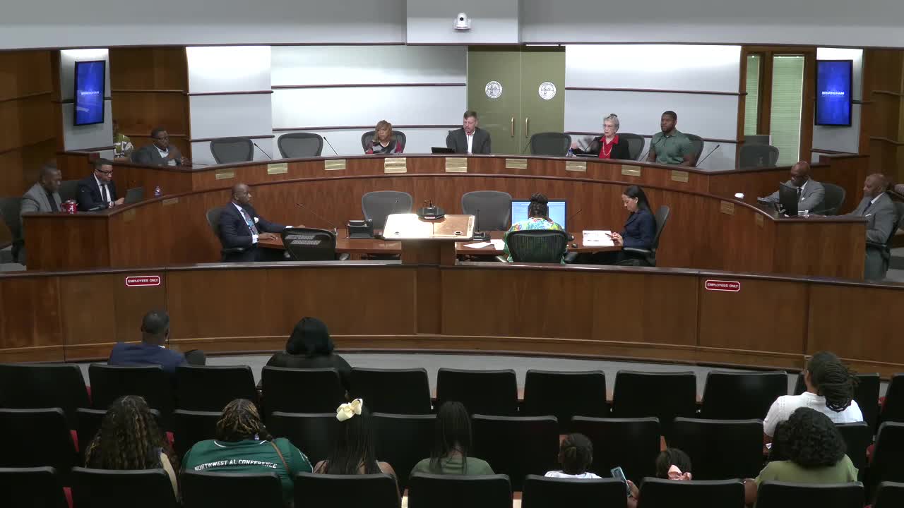Birmingham City Council Meeting Features Invocation by Pastor Florence Cookie Bailey