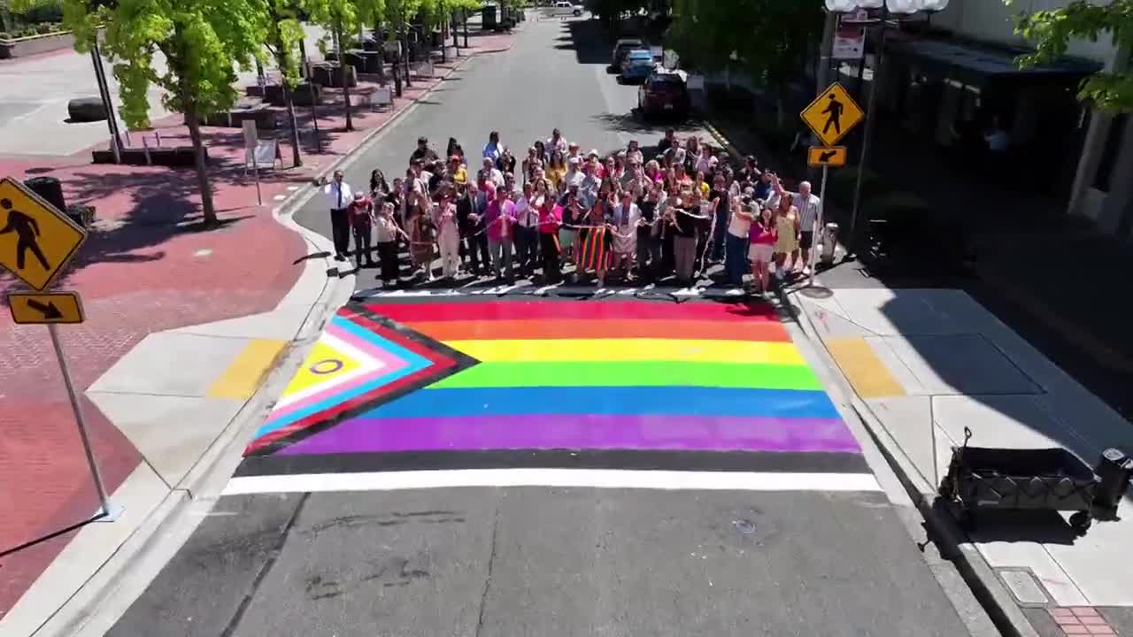 Tacoma Unveils First Pride Crosswalk and Launches New Public Art Opportunity