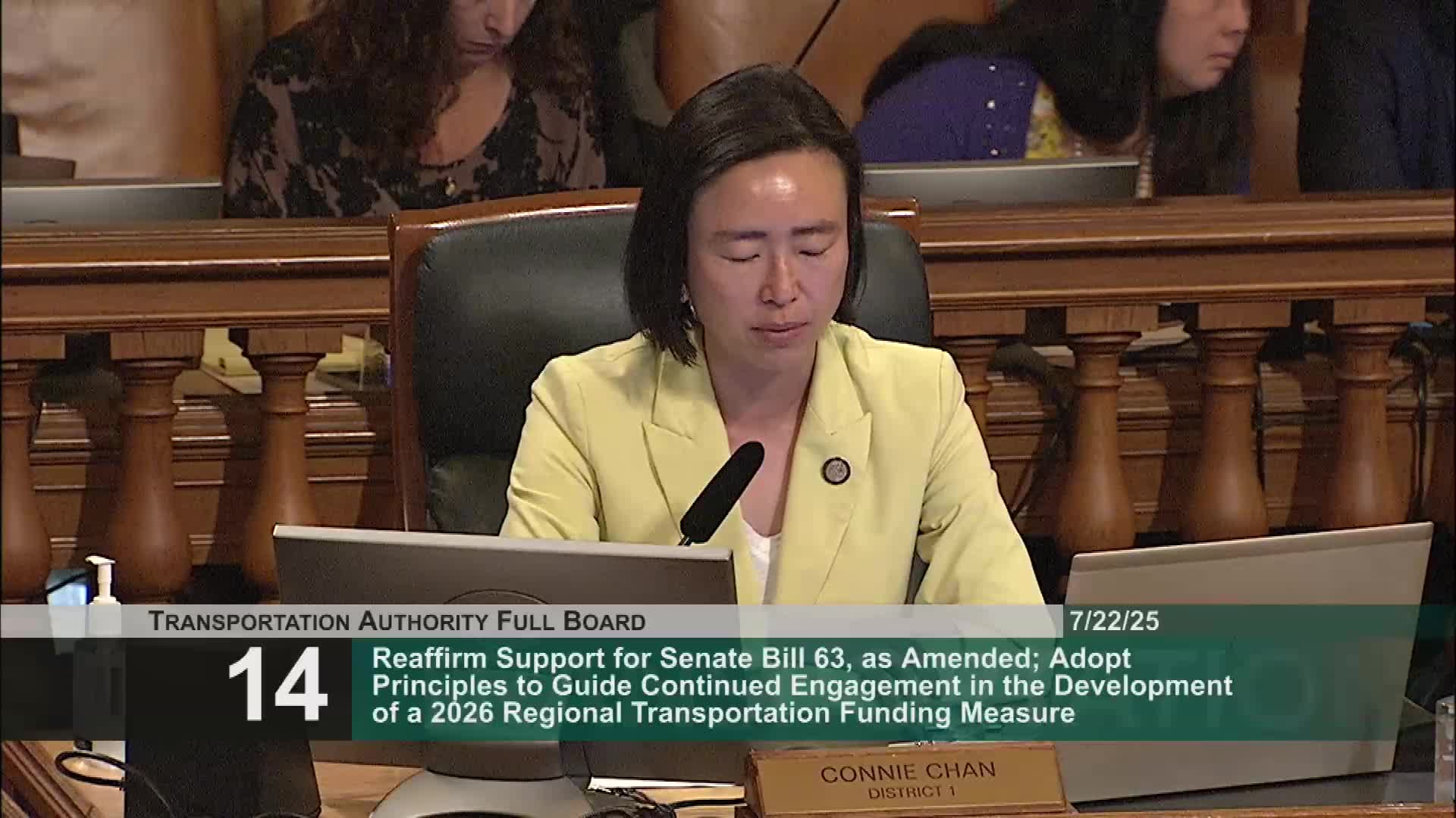 San Francisco Supervisor Calls for Fair Funding Solutions for Public Transit