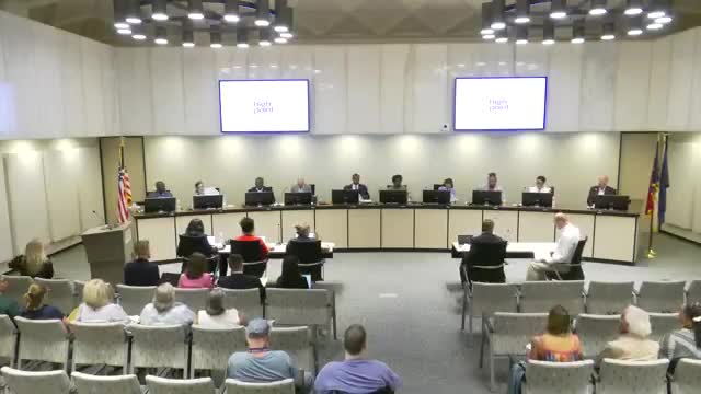 Mayor Jefferson opens High Point City Council meeting with moment of silence