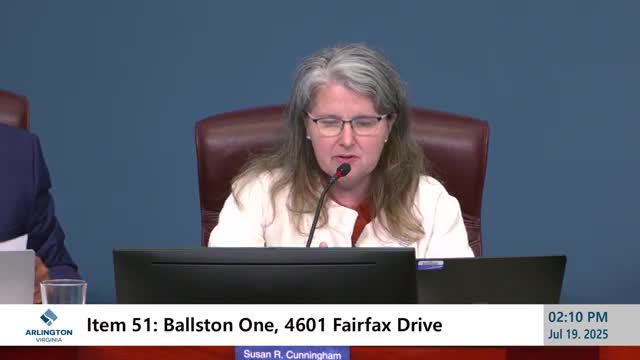 Arlington Council Discusses Sustainability and Stormwater Management for New Development Project