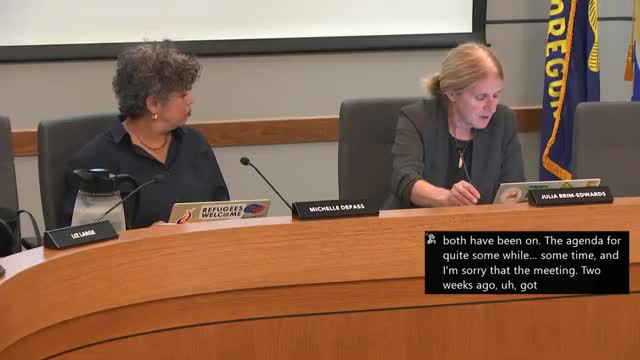 Policy committee recommends district adopt public lobbying registration, not full reporting