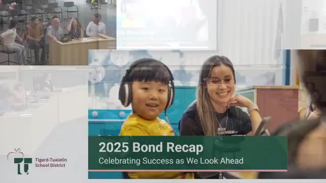 Tigard-Tualatin officials celebrate passage of Measure 30 four‑three 42; planning starts