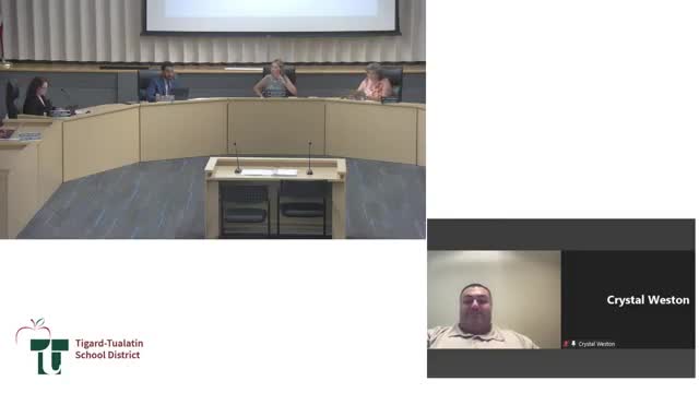 Tigard-Tualatin board reorganizes: newly sworn director, elects chair and vice chair