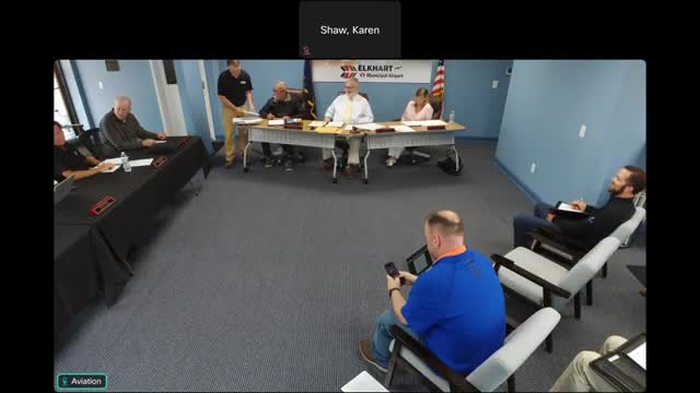 Elkhart City board reviews bids for Runway 1836 rehab, approves grant submission and independent fee estimate