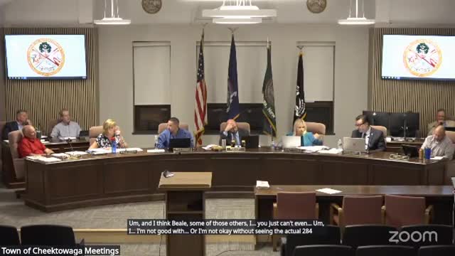 Cheektowaga Town Board Postpones Highway Improvement Resolution Until August Meeting