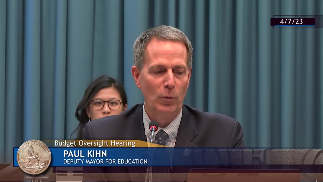 DC Mayor proposes $20M budget boost for public schools amid financial challenges