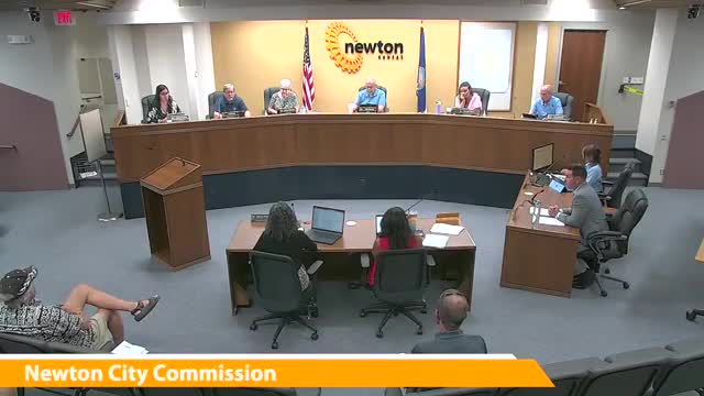 Newton City Commission proposes 2026 budget outlining strategic financial goals and infrastructure plans