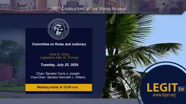 Committee backs Irvin Rafael for UVI Research & Technology Park board; nominee emphasizes local talent and fintech, health and housing priorities