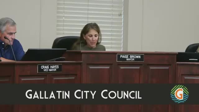 Mayor John Isbell highlights community events and ordinances in Gallatin Council Meeting