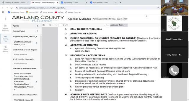 Planning Committee Integrates Farmland Preservation into Comprehensive Land Use Plan