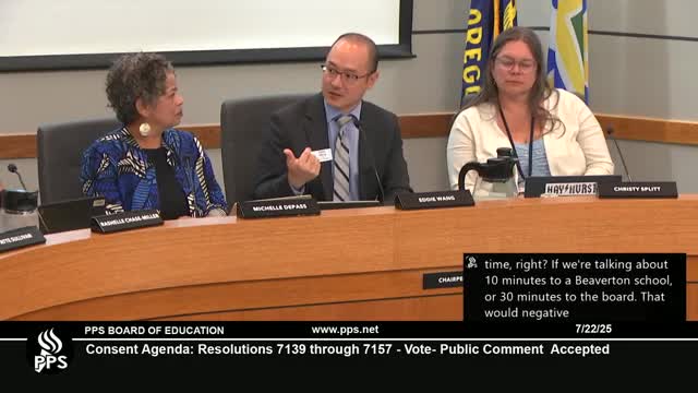 School District Considers Transfer Policy Amid Neighborhood Concerns in Beaverton