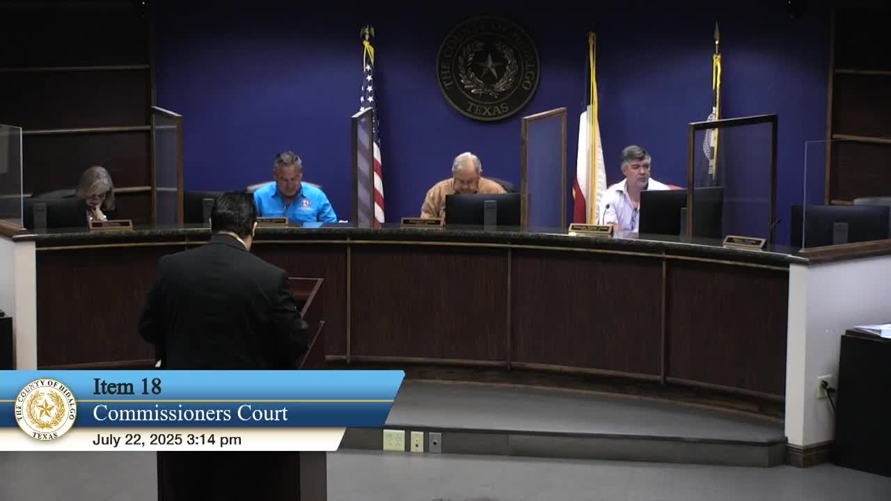 Hidalgo County Approves Budget Amendments and Tax Abatement Agreements for Wind Power Projects