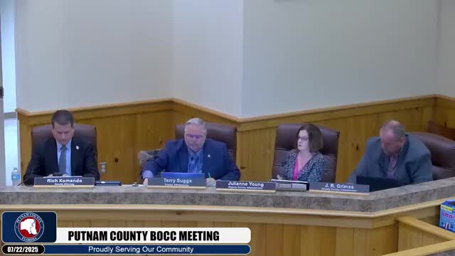 Commissioner Alexander discusses Fort Gates Ferry repair costs and funding challenges