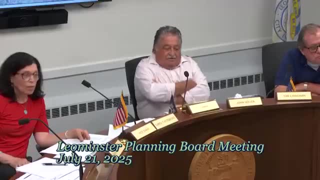 Leominster Planning Board Reviews Orchard Hill Park Apartment Complex Concerns