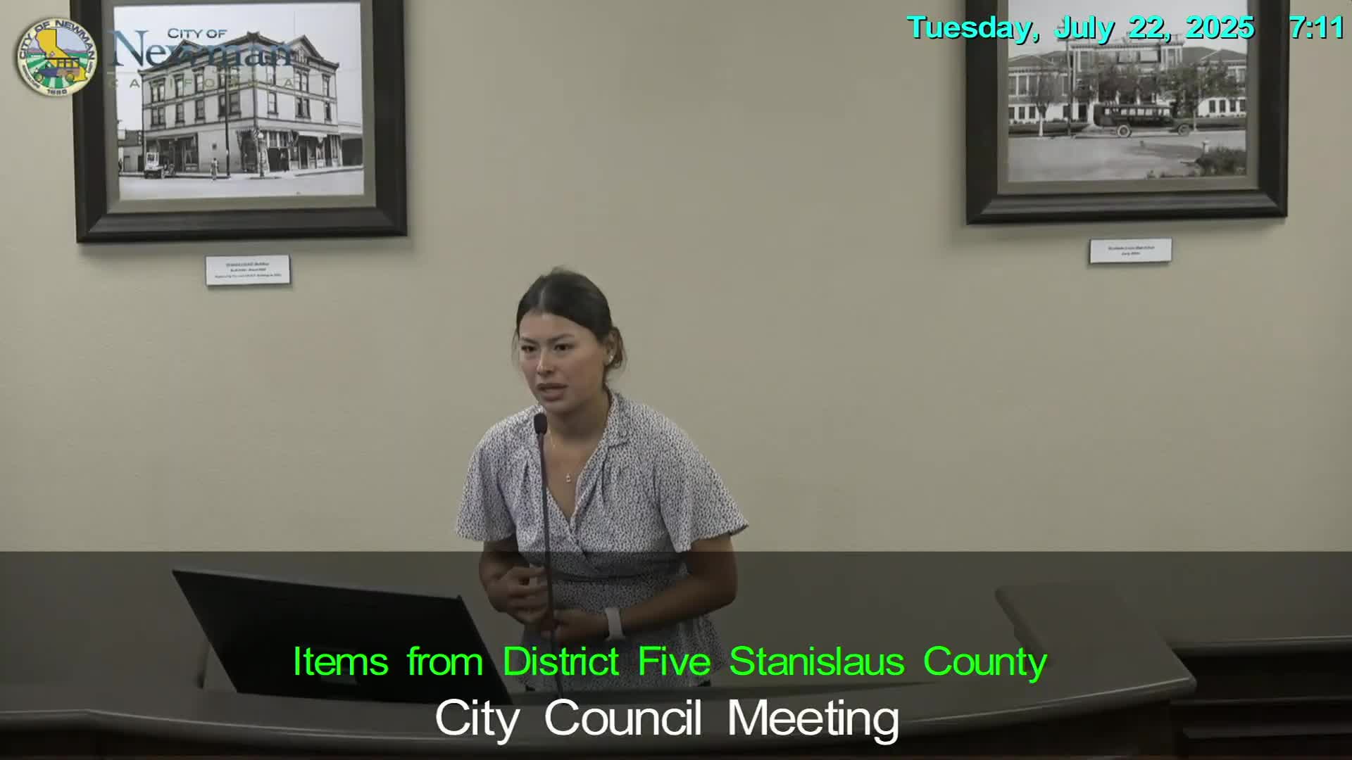 Newman Plans Community Cleanup and Economic Development Initiatives