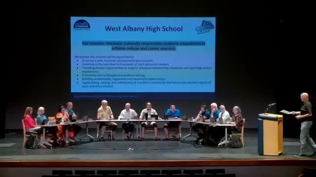 West Albany reports high graduation rate, ongoing attendance challenges