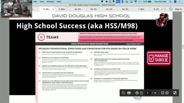 David Douglas high school outlines 'freshman houses' and expanded pathways to boost on‑track rates