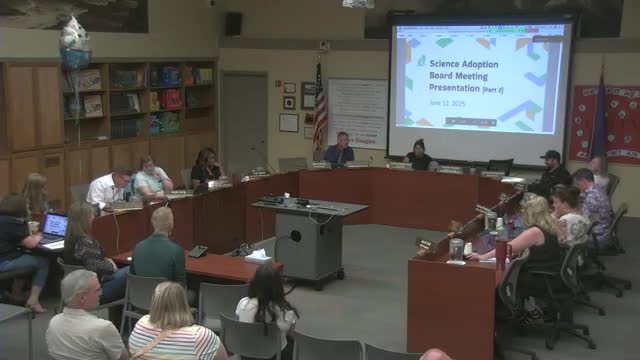 David Douglas adopts new K–12 science curricula; board approves $1.02 million in purchases