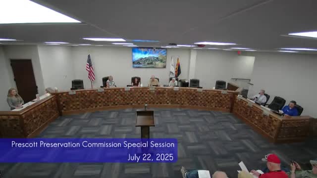 Prescott Preservation Commission Reviews Prescott Plaza Hotel Redesign Proposal