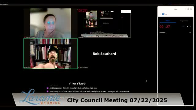 Vice Mayor Devine urges improved communication from Laramie City Council to residents